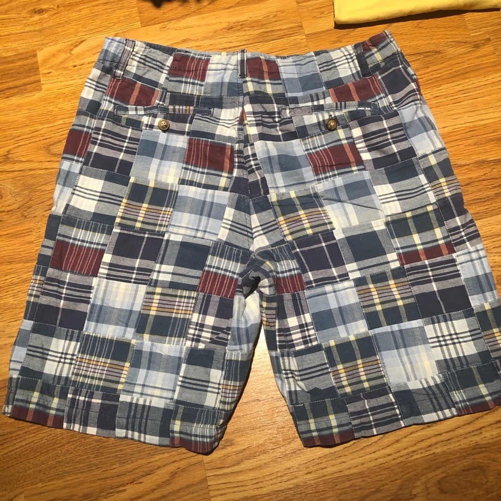 🚫NOT AVAIL🚫St. John’s Bay Plaid Patch Shorts - Picture 5 of 5